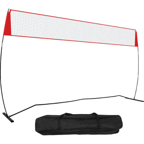 Mophorn Filet d'entraînement de volley-ball autoportant, système de filet portable à hauteur réglable pour l'entraînement de volley-ball en intérieur et en extérieur