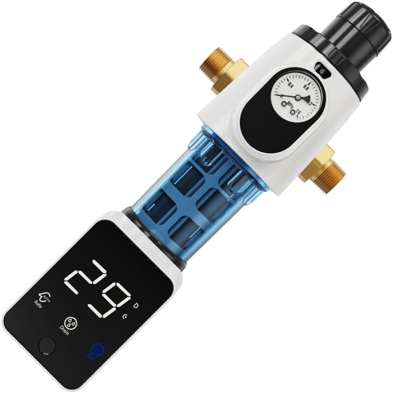 Filtre rotatif 40 microns pour eau de puits de toute la maison - Débit 4T/H - Mophorn