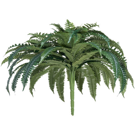 Mophorn Fougère Artificielle, 110-120 cm, Plante Suspendue avec 88 Feuilles, Idéale pour Décoration Intérieure et Extérieure, Maison, Bureau, Pot de Fleurs Non Inclus