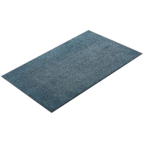Mophorn Front Door Mat, 1829 x 1219 mm Commercial Floor Mat for Indoor and Outdoor Use, Durable Entrance Rug with PVC Backing, Washable Heavy-Duty Carpet for Hallway, Balcony, Garage, Slate Blue