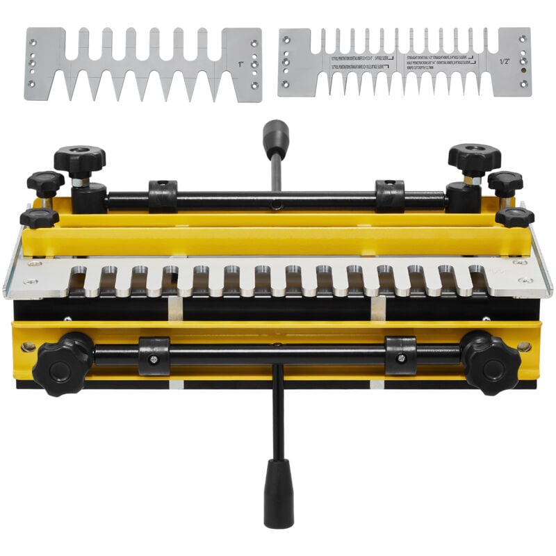 Gabarit à queue d'aronde , 12 po de largeur, avec fraises et gabarits pour le travail du bois - Mophorn