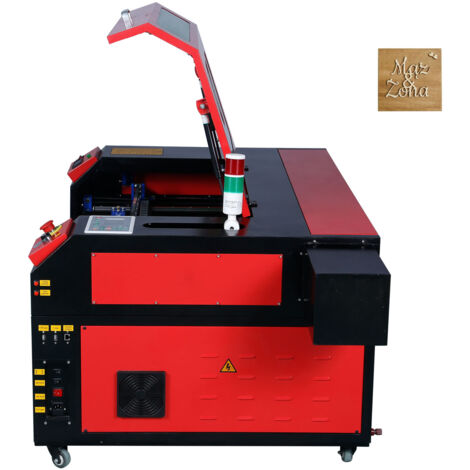 Mophorn Graveur laser CO2  80 W, 500 x 700 mm, 800 mm/s, machine de découpe laser avec assistance d'air à passage bidirectionnel, compatible avec LightBurn, CorelDRAW, AutoCAD, Windows, Mac OS, Linux