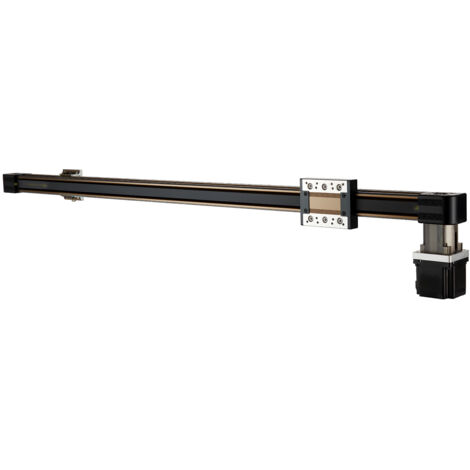 Mophorn Guida lineare con trasmissione a cinghia,attuatore per movimento lineare CNC con motore passo-passo Nema34,corsa utile di 1300mm,ideale per macchine per incisione,fresatrici CNC e stampanti 3D
