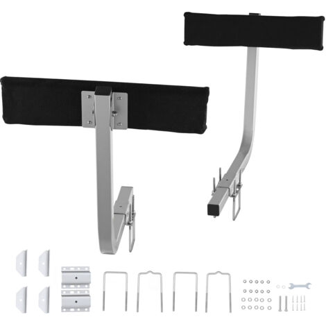 Mophorn Guide con Ruote per Rimorchio per Barca 53,5cm Larghezza Regolabile 33cm Guida Rimorchi per Imbarcazioni in Acciaio Galvanizzato con Ruote per Imbarcazioni Gommoni Canoe Gommoni Barche