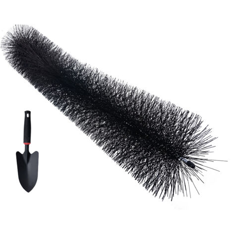 Mophorn Gutter Brush, 60 Feet Total Length 5.25 inch Diameter Gutter Cleaning Tools, Ground - Level Gutter Brush Leaf Guard for 5 Inch Gutters, Easily Clear roof Leaves and Debris, 20 Pack