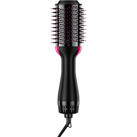 Mophorn Haarföhnbürste, 4-in-1-Ionen-Haarbürste mit 75 mm ovalem Zylinder mit Keramikbeschichtung, 3 Hitzeeinstellungen, professionelles Styling zum Glätten, Trocknen, Locken