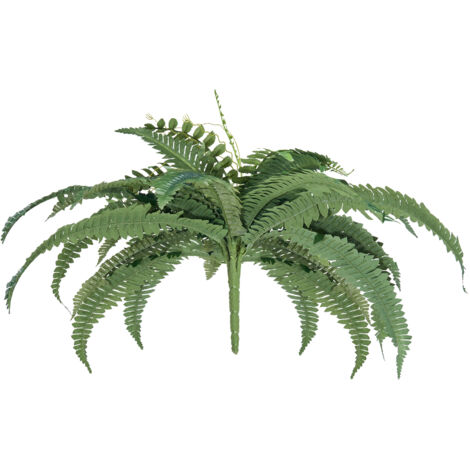 Mophorn Helechos Artificiales con Diámetro de Extensión de 89-99cm, Diseño Colgante para Decoración de Pared, Incluye35Ramas, Ideal para Hogar y Oficina, Maceta No Incluida, Dimensiones:600x250x250mm