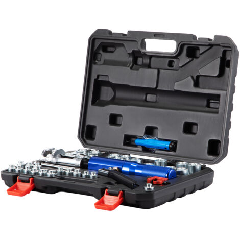 Mophorn Herramienta de Abocardado 45° Cono Abocardado Juego de Herramientas de Abocardado 1/4" 5/16" 3/8" Expansor de Tubo Hidráulico para Tubos de Cobre Blando Tubos de Acero Inoxidable Tubería HAVC