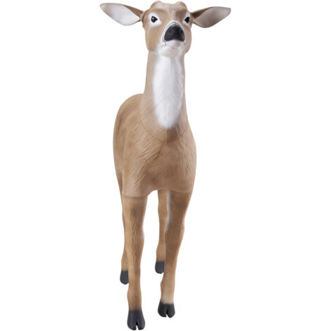 Mophorn Hirschattrappe für die Jagd im Freien, realistische HDPE-Konstruktion, klappbare Beine für einfachen Transport und Nutzung, ideal für Garten- und Hofdekoration, 1er-Pack