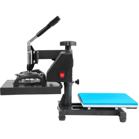 Mophorn-Hitzepresse, 10 x 12 Zoll, 2-in-1-Clamshell-Sublimationsdrucker mit Teflonbeschichtung, digitale Wärmeregelung, Powerpress für T-Shirts, Hüte, Kappen