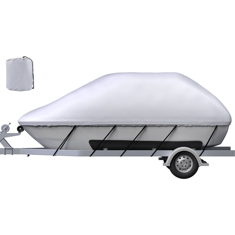 Housse de bateau imperméable , remorquable de 20 à 22 pieds, largeur de faisceau jusqu'à 106', polyester de qualité marine 210D robuste, housse de
