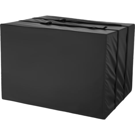 Mophorn Housse de Protection pour Climatiseur Extérieur, 53x40x38 cm, Revêtement en Polyester Imperméable à Double Couche, avec Sangle Ajustable, Taille Standard, Couverture pour Unité Extérieure