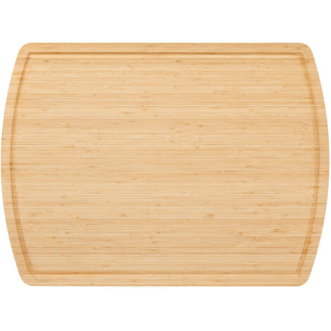 Mophorn Housse de protection pour planche à nouilles en bambou, multifonction, avec rainures pour le jus, compatible avec les cuisinières à gaz et électriques, les cuisinières de camping-car ou les