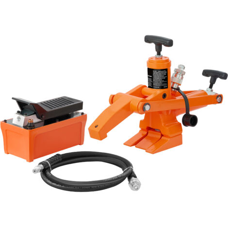 Mophorn Hydraulischer Reifenwulstabdrücker, 10.000 PSI Fußpumpe für Traktor-LKW-Reifen
