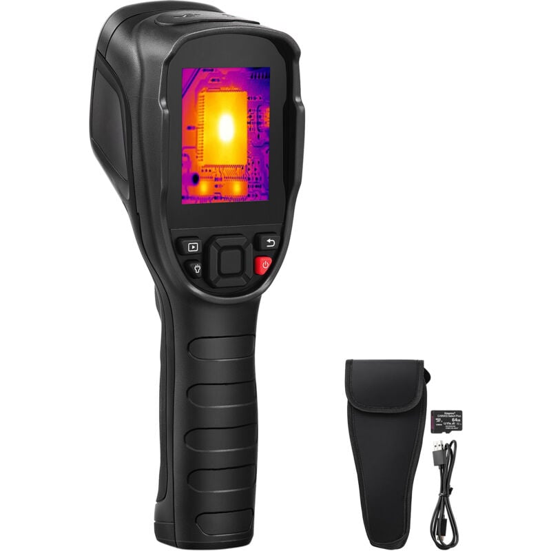 Imageur thermique infrarouge: dévoiler des mystères cachés. Avec une résolution ir de 2 mp de 240 x 180 et une caméra à lumière visible, il offre une