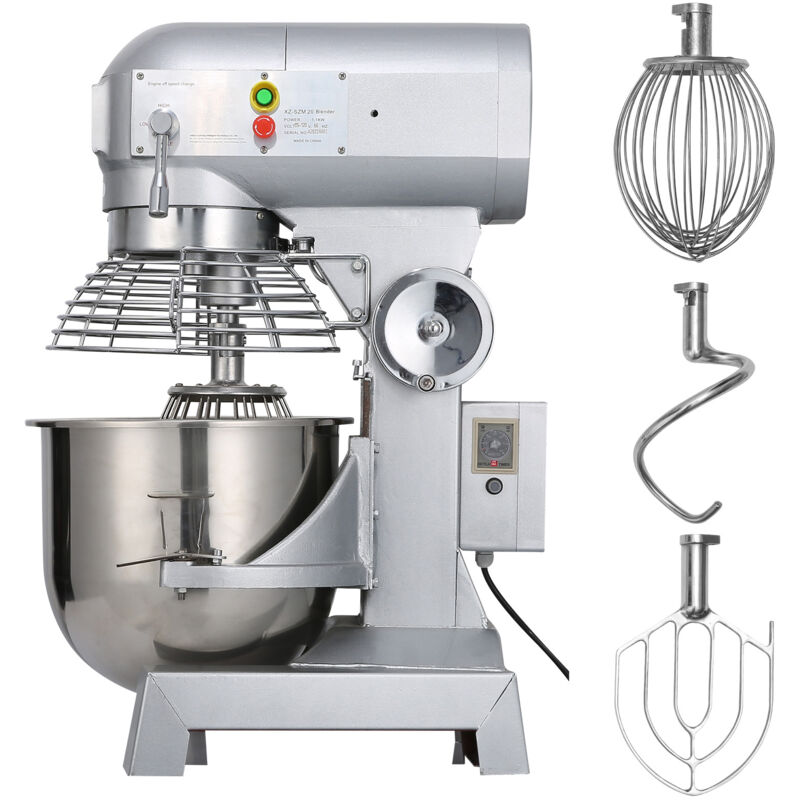 Image of Mophorn - Impastatrice Planetaria 30L Elettrica 3 Velocita Regolabile da Tavolo, Impastatrice Elettrica da Cucina per Farina Uova Crema Carne Ciotola