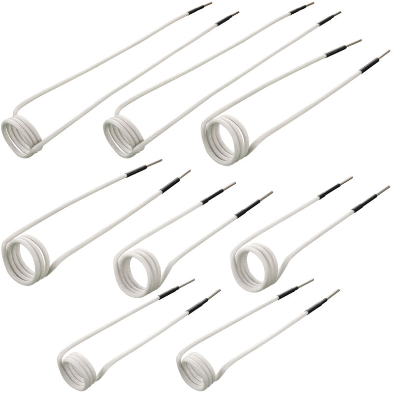 Mophorn - vevor Kit de Bobines de Chauffage a Induction 8PCs, Chauffage Induction Boulon avec Differentes Longueurs, Outil de Chauffage a Induction