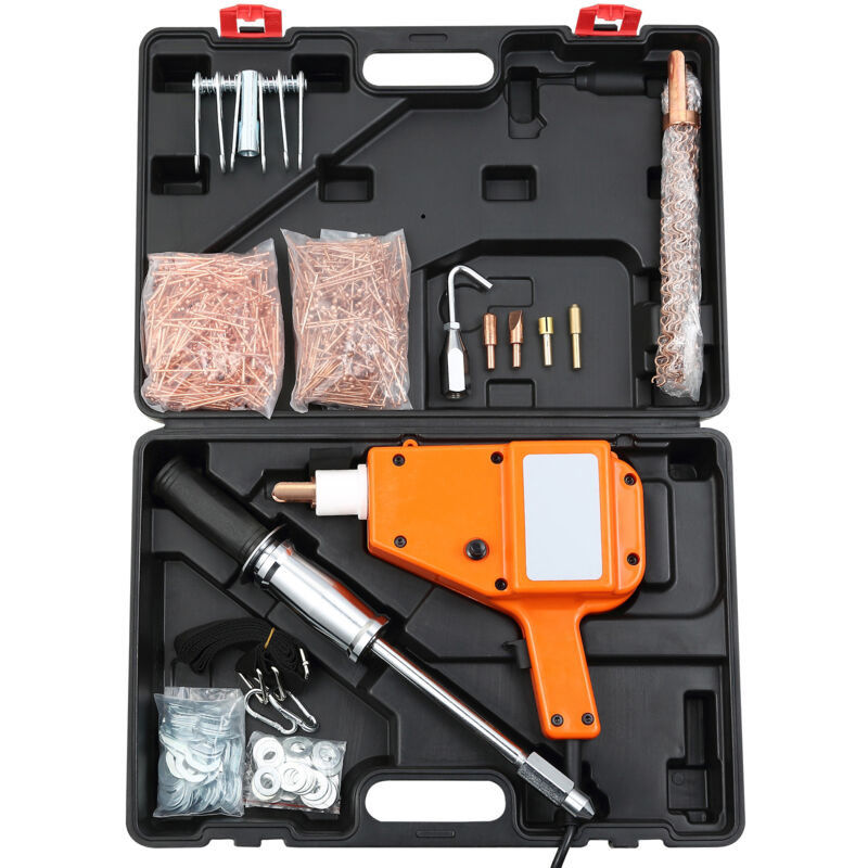 Mophorn - Kit de réparation de bosses pour carrosserie automobile, soudeuse de goujons 800 va, extracteur de bosses, kit de soudage par points
