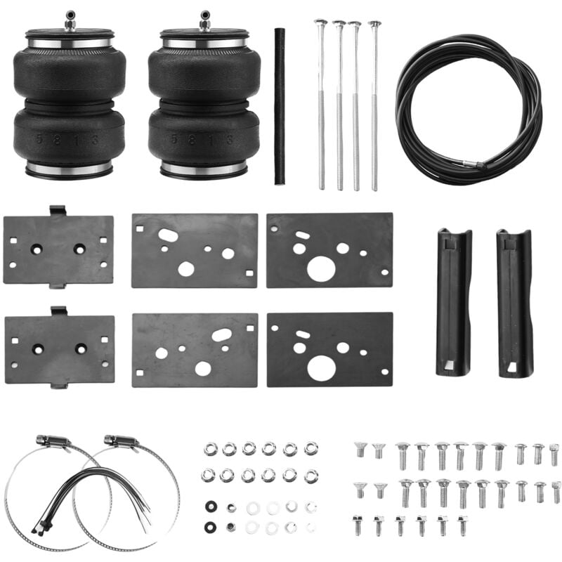 Kit de suspension à coussin d'air , charge de 5 000 lb, ressorts pneumatiques pour Dodge Ram 2500 2014-2023 2WD 4WD, 5-100 psi - Mophorn