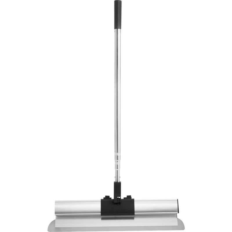 Mophorn - Kit d'écrémage pour cloisons sèches, avec poignée et fixateur, outils professionnels pour plaques de plâtre, manche télescopique réglable