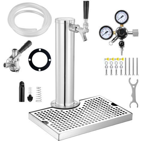 VEVOR Spillatore Birra Alla Spina - Kit Con Rubinetto Singolo, Acciaio Inox, Per Fusti S-System - Foto 5