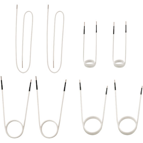 Mophorn Kits de bobinas inductoras para calentadores de inducción, minikit magnético. Accesorios de calor sin llama, 8 piezas. Herramienta resistente al calor con flexibilidad