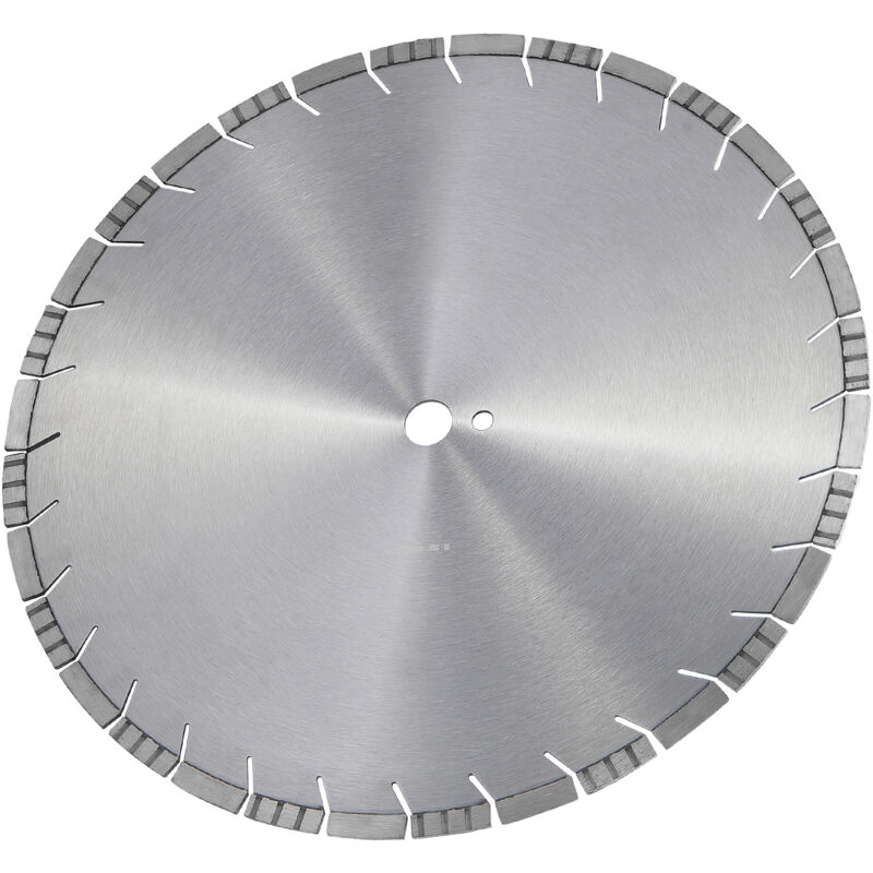Image of Mophorn - Lama per troncatrice diamantata per calcestruzzo da 45 cm per lavori a secco o a umido, Lama per troncatrice a segmenti diamantati da 12mm