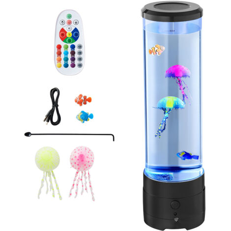 Mophorn Lampada a Tubo a Bolle con 16 Effetti di Luce Cangianti, Lampada Sensoriale con Altoparlante Bluetooth Integrato e Rumore Bianco, Ideale per Camera da Letto, Soggiorno e Decorazioni per la