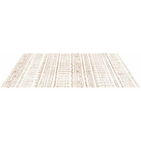 Mophorn Large 6 x 9 ft Washable Area Rug, Soft and Durable Non-Slip Carpet, Pet and Kid Friendly Indoor Mat for Bedroom, Office, Living Room, Nursery, Entryway, Beige