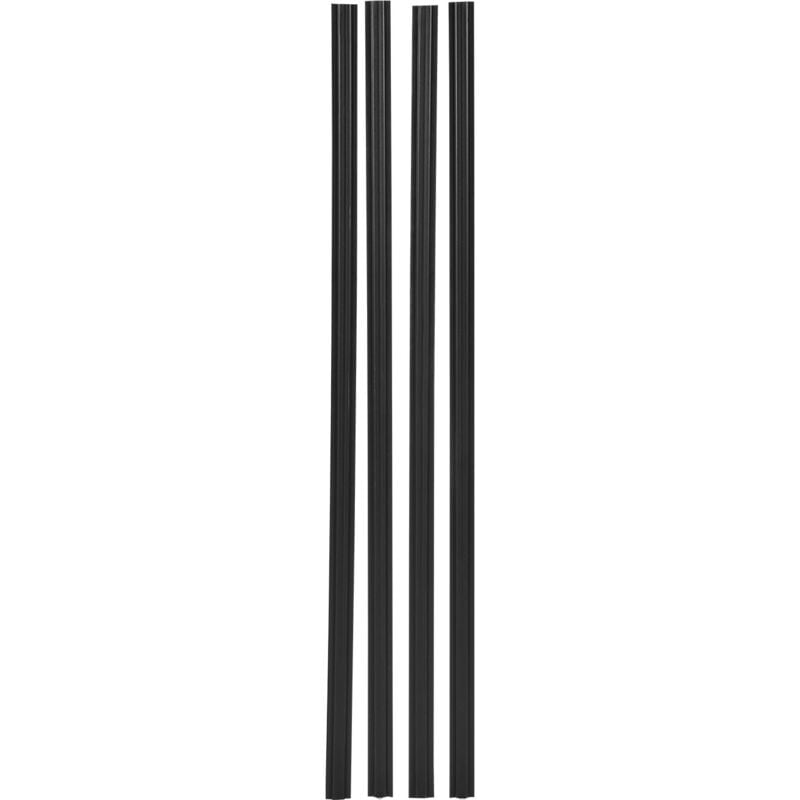 Lattes de confidentialité verrouillables, à double paroi avec ailettes pour clôtures grillagées, adaptées aux clôtures de 1,80 m de haut pour jardin