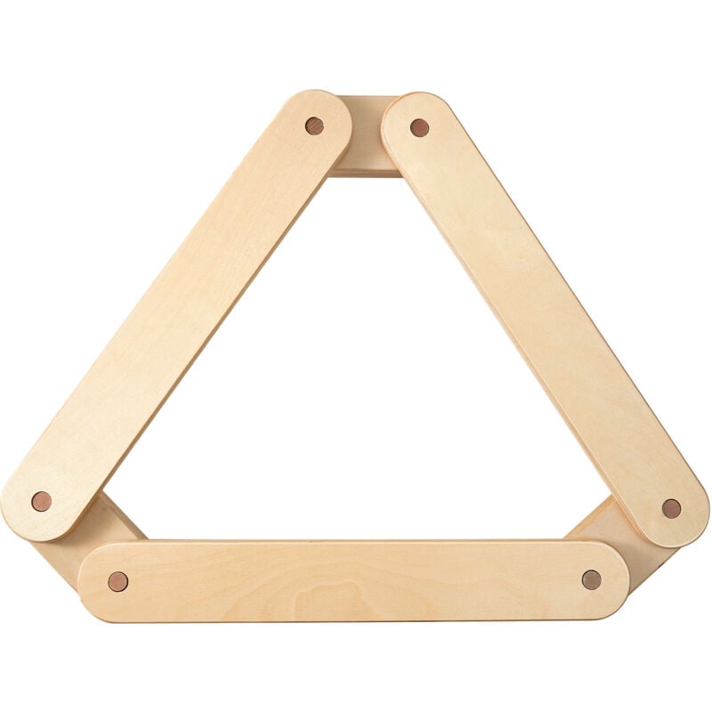 Mophorn Lot de 3 poutres d'équilibre en bois pour enfants de 2 à 6 ans, jouet Montessori, développe la coordination et la motricité, jouet de