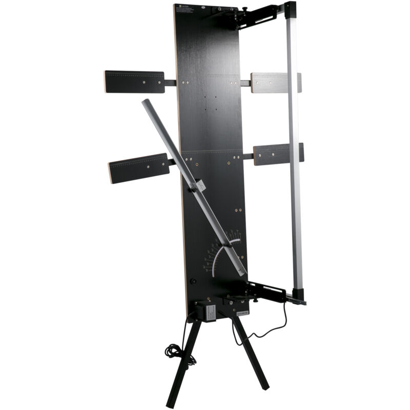 Machine à Découper le Styrofoam 42cm Epaisseur Max, 134cm Longueur Max, Découpeur de Mousse à Fil Chaud avec Angle 0-90°, 6 Fils Chauffants, Support