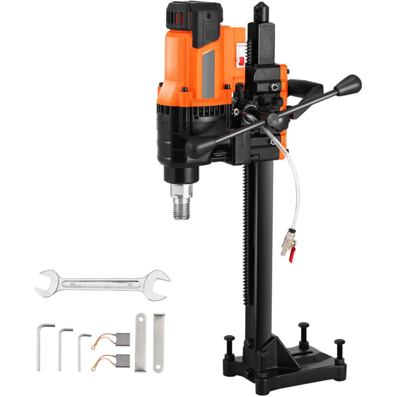 Mophorn - Machine à forage Core, 0,8 - 7,9 pouces de diamètre de forage, 3000 w robuste avec support, humide / sec, pas de joint d'eau, pour le