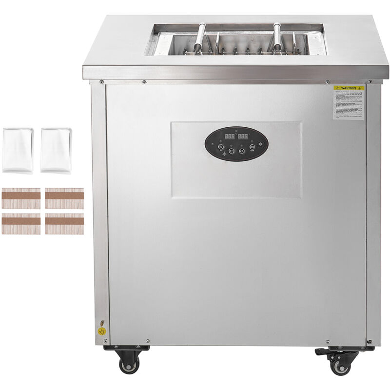 Machine à glace commerciale, ensemble de moules simples - Machine à glace 40 pièces, en acier inoxydable, machine à glace commerciale - Mophorn