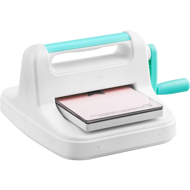 Machine de découpe et de gaufrage manuelle, blanche, machine de scrapbooking portable conviviale de 6 pouces, kit complet inclus. Kit complet pour