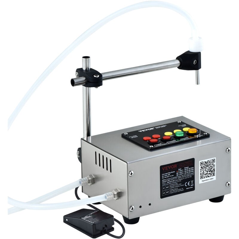 Mophorn - vevor Machine de Remplissage de Liquide Automatique Capacite 10 a 4000 mL Remplisseuse de Bouteilles a Commande Numerique pour Lait, Eau,