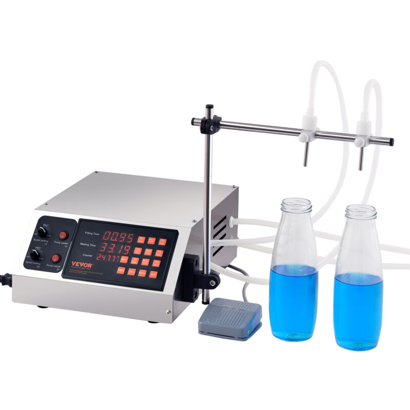 Mophorn - vevor Machine de Remplissage de Liquide Automatique Capacite 30 a 4000 mL Remplisseuse de Bouteilles a Commande Numerique pour Lait, Eau,