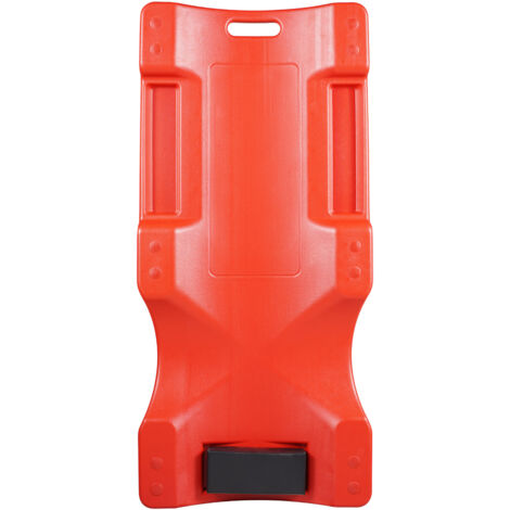 Mophorn Meccanico rampicante in plastica, 1016mm, capacità 158,8kg, carrello da garage con ruote per auto,corpo ergonomico in HDPE stampato,poggiatesta imbottito e doppi vassoi portautensili,6 ruote