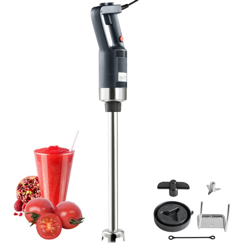 Mophorn - Mélangeur à immersion commercial 750 w, mixeur à main robuste, mixeur plongeant à vitesse variable avec lame en acier inoxydable 304 pour