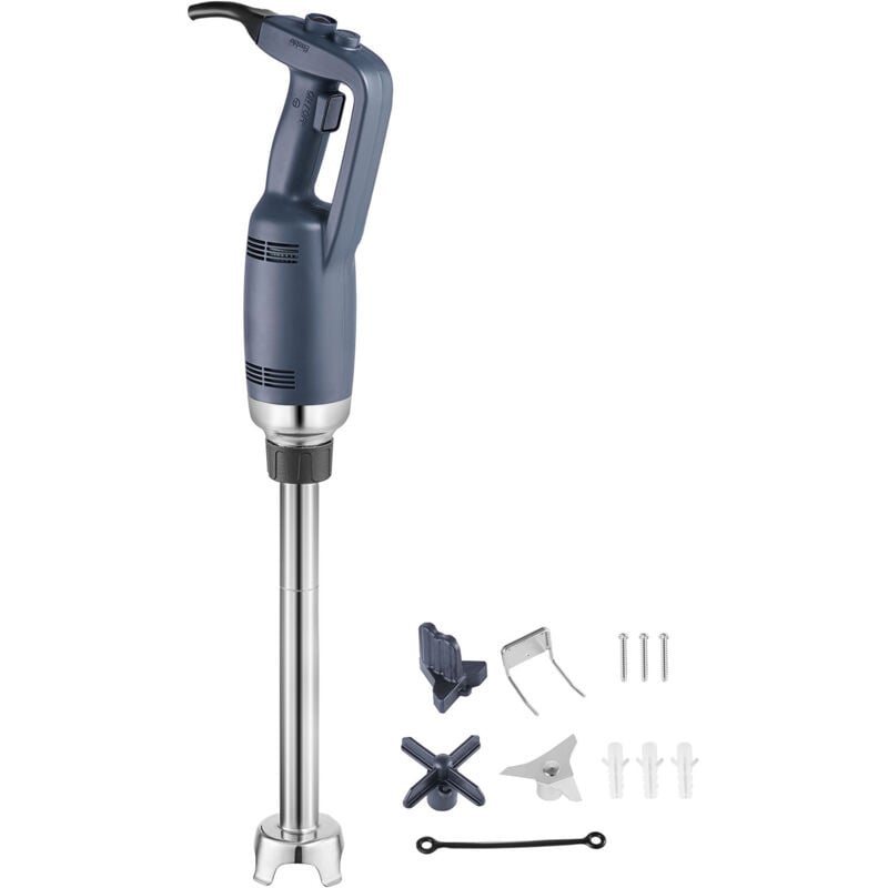 Mophorn Mélangeur à immersion commercial, mélangeur à main robuste de 350 W, mélangeur à vitesse variable en continu de 20 pouces avec lame en acier