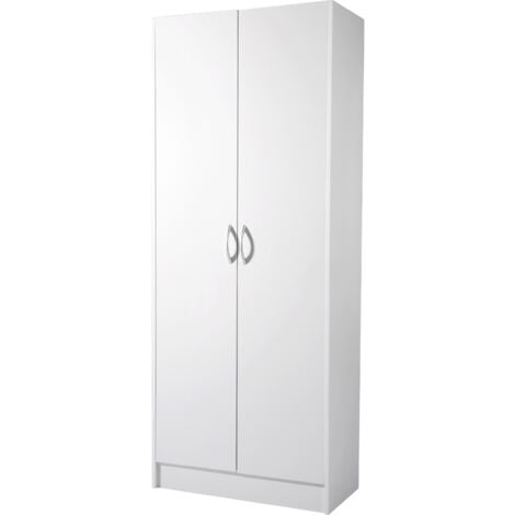 Mophorn Mobile Dispensa da Cucina, Mobile Dispensa Alto 60" per Alimenti, 3 Ripiani (2 Regolabili), Dispensa in Legno ingegnerizzato per Cucina, Sala da Pranzo