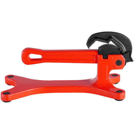 Mophorn Morsa per Tubi Portatile 270 x 115 x 130 mm in Alluminio Leggero, Perfetta per Installazioni, Riparazioni e Manutenzioni Idrauliche, Utilizzabile in Diversi Cantieri