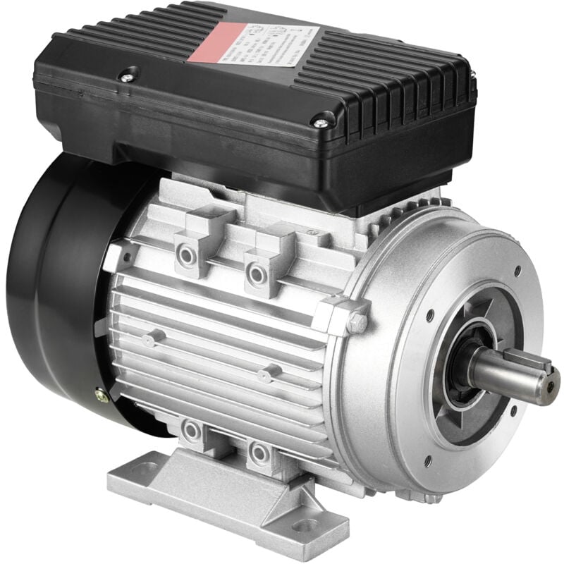 Moteur électrique 0,55 kW 1 400 tr/min, ac 220 240 v, 4,5 a, 80, cadre B34. Arbre claveté de 19 mm, rotation cw/ccw. Convient aux machines agricoles