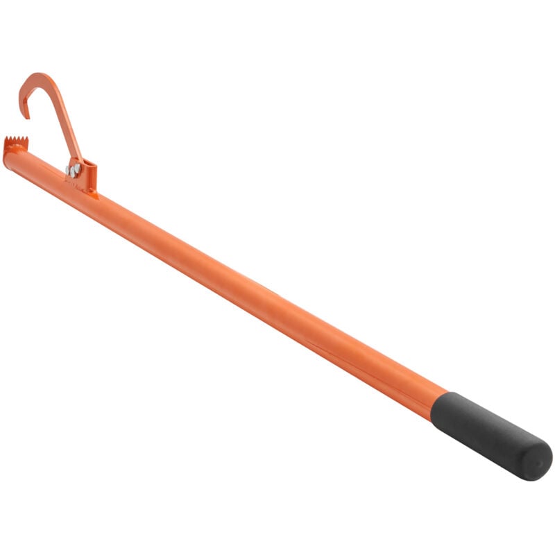 Mophorn - Outil de crochet de dévers 59', lève-bûches en acier robuste, cric à bois pour bûches de 32' de diamètre maximum, rouleau à bûches à double