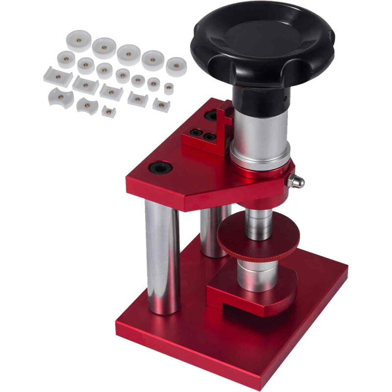 Mophorn - vevor Outils de montre Presse de montre avec 20 matrices Boitier de montre plus proche pour fermer le couvercle arriere de la montre Capper