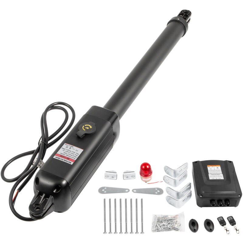 Ouvre-porte battante à actionneur linéaire, longueur 5,5 m, 380 kg avec télécommande - Mophorn