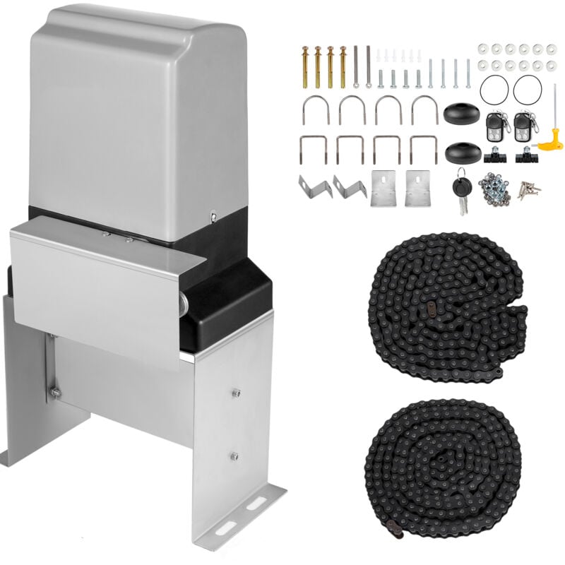 Ouvre-porte coulissant automatique 3 300 lb pour allée avec capteur infrarouge Cet ouvre-porte coulissant automatique offre un fonctionnement fluide