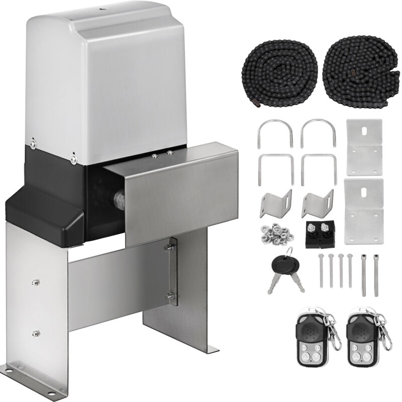 Ouvre-porte de garage 1400LBS, ouvre-porte coulissant électrique, télécommande automatique 600KG, moteur de portail coulissant 40FT - Mophorn