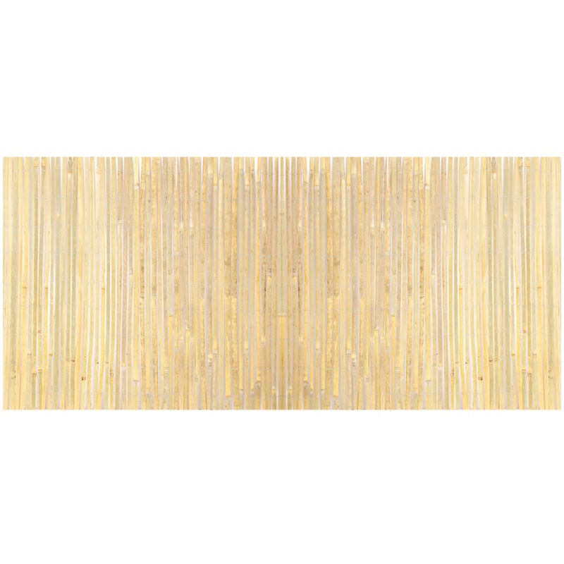 Mophorn - Panneau de clôture en lattes de bambou naturel, respectueux de l'environnement, 3 pi h x 19,6 pi l, jardin, arrière-cour, balcon, patio,