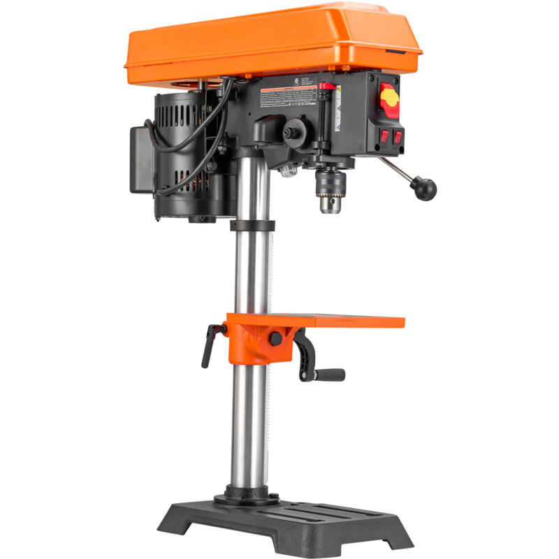 Mophorn - Perceuse à colonne d'établi 254 mm, moteur à induction 6,2 a, perceuse de table avec vitesse réglable de 510/780/1300/1820/2430 tr/min